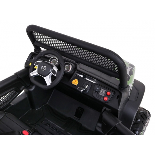 Mercedes Unimog Auto na akumulator 4x4 dwuosobowy Moro